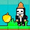 Noob vs Hacker Gold Apple